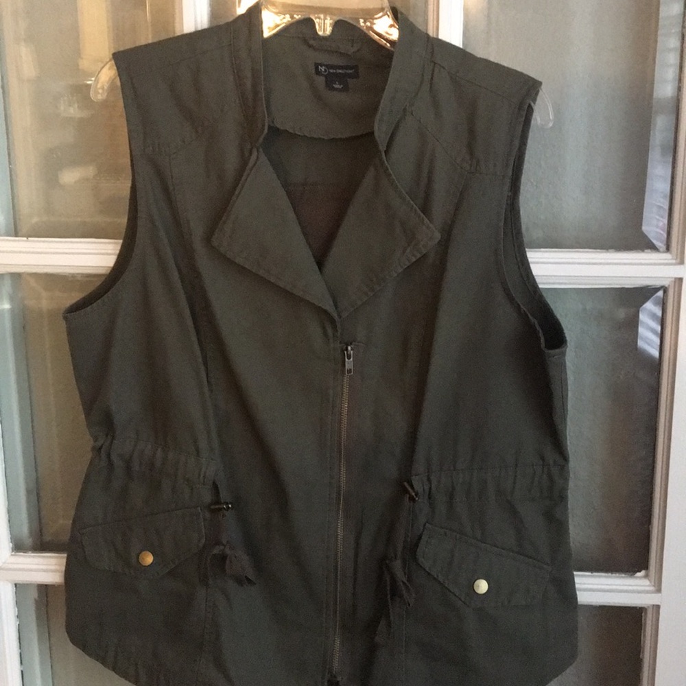New Direction vest.